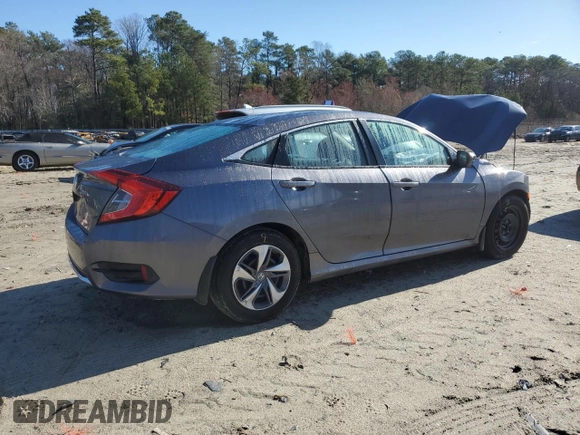 2020 Honda Civic LX z VIN 2HGFC2F65LH530300, wystawiony jako Copart lot #50333265 z przebiegiem 45 444 mil mil oraz Szkoda całkowita • Salvage title. Historia ofert i sprzedaży dostępna na DreamBid. Obrazek 3.