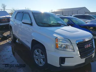 2016 GMC Terrain SLE with VIN 2GKALMEK2G6333836, listed as a IAAI auction lot 40810413 with 35,292 mi miles and . Bid and sale history available at carsss.com. Image 1.