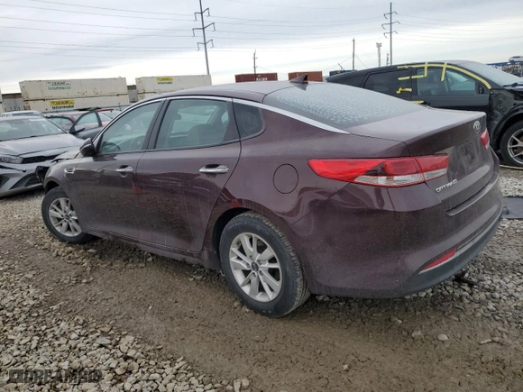 2018 Kia Optima LX with VIN 5XXGT4L38JG237547, listed as a Copart auction lot 46471335 with 133,051 mi miles and Salvage Title. Bid and sale history available at carsss.com. Image 2.