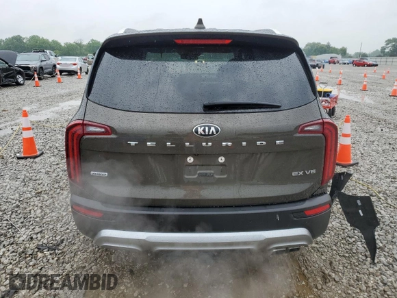 2020 Kia Telluride EX z VIN 5XYP3DHC0LG057552, wystawiony jako Copart lot #58698355 z przebiegiem 55 102 mil mil oraz Szkoda całkowita • Salvage title. Historia ofert i sprzedaży dostępna na DreamBid. Obrazek 6.