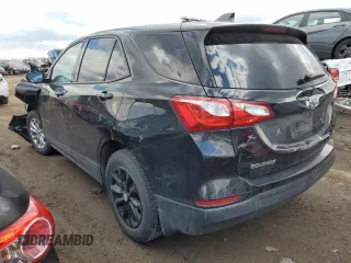 2019 Chevrolet Equinox LS with VIN 3GNAXSEVXKL253145, listed as a Copart auction lot 50736655 with 46,456 mi miles and Salvage Title. Bid and sale history available at DreamBid. Image 2.