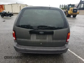 2001 Ford Windstar LX with VIN 2FMZA50421BB95048, listed as a Copart auction lot 45223795 with 208,984 mi miles and Salvage Title. Bid and sale history available at carsss.com. Image 6.
