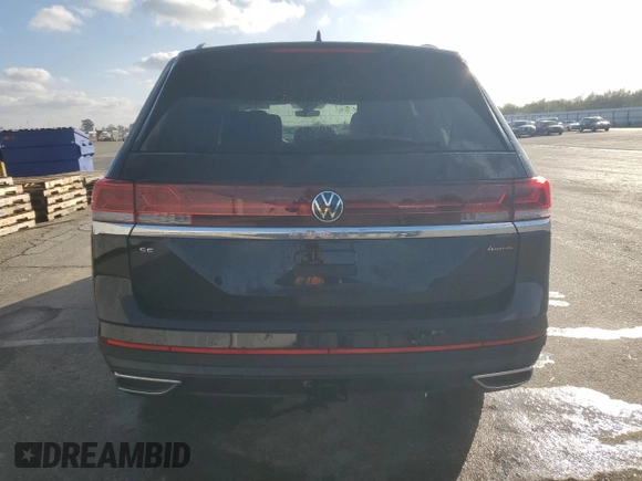 2025 Volkswagen Atlas SE with VIN 1V2HR2CA6SC504089, listed as a Copart auction lot 85039764 with 3,113 mi miles and Clean title. Bid and sale history available at DreamBid. Image 6.
