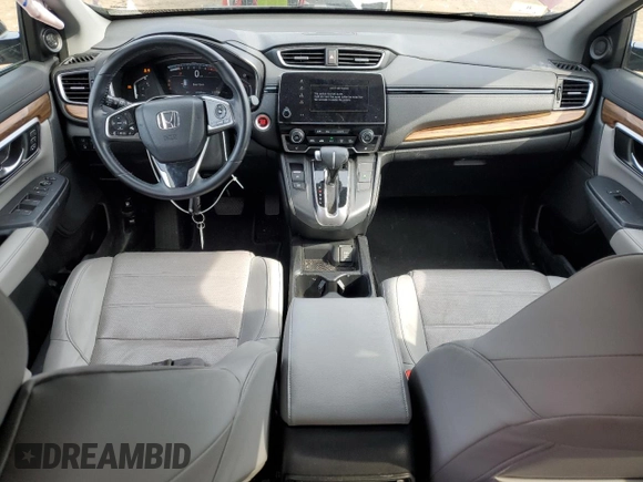 2018 Honda CR-V EX-L with VIN 7FARW2H89JE021822, listed as a Copart auction lot 46796985 with 74,809 mi miles and Salvage Title. Bid and sale history available at carsss.com. Image 8.