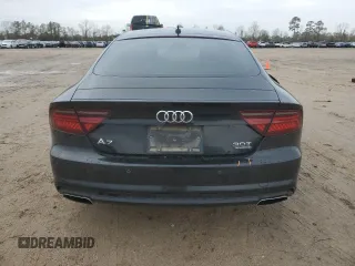 2017 Audi A7 Premium Plus with VIN WAUW2AFC9HN091504, listed as a Copart auction lot 88966485 with 84,731 mi miles and Salvage Title. Bid and sale history available at carsss.com. Image 6.