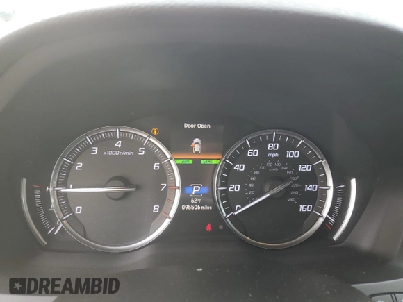 2019 Acura MDX with VIN 5J8YD3H38KL008776, listed as a Copart auction lot 41826765 with 95,506 mi miles and Non Repairable. Bid and sale history available at carsss.com. Image 9.