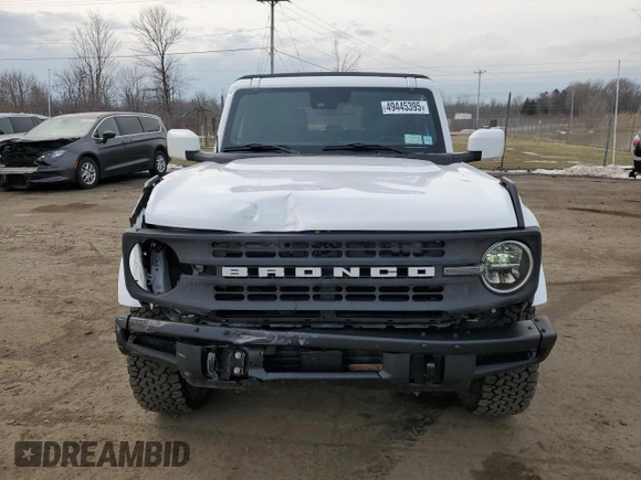 2021 Ford Bronco with VIN 1FMDE5DH7MLA63161, listed as a Copart auction lot 49445395 with 37,549 mi miles and Salvage Title. Bid and sale history available at carsss.com. Image 5.