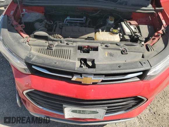2018 Chevrolet Trax Premier with VIN 3GNCJRSB1JL228761, listed as a Copart auction lot 59775554 with 97,936 mi miles and Salvage Title. Bid and sale history available at carsss.com. Image 13.