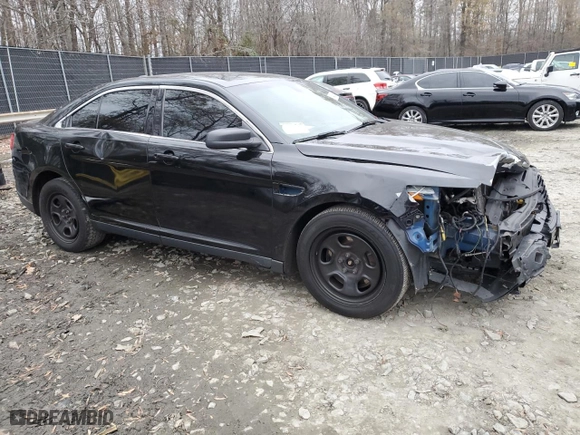 2013 Ford Sedan Police Interceptor with VIN 1FAHP2M89DG143557, listed as a Copart auction lot 83643654 with 0 mi miles and Salvage Title. Bid and sale history available at carsss.com. Image 4.