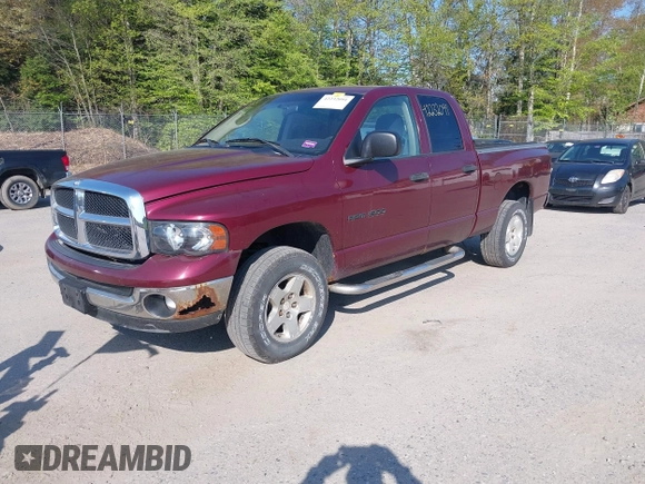 2003 Dodge 1500 ST z VIN 1D7HU18N83S373766, wystawiony jako IAAI lot #42232091 z przebiegiem 170 495 mil mil oraz . Historia ofert i sprzedaży dostępna na DreamBid. Obrazek 2.