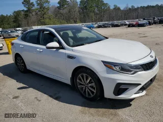 2019 Kia Optima EX with VIN 5XXGU4L17KG339919, listed as a Copart auction lot 45752545 with 73,853 mi miles and Salvage Title. Bid and sale history available at carsss.com. Image 4.