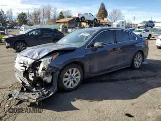 2017 Subaru Legacy Premium with VIN 4S3BNAF6XH3036266, listed as a Copart auction lot 46363055 with 163,073 mi miles and Salvage Title. Bid and sale history available at DreamBid. Image 1.