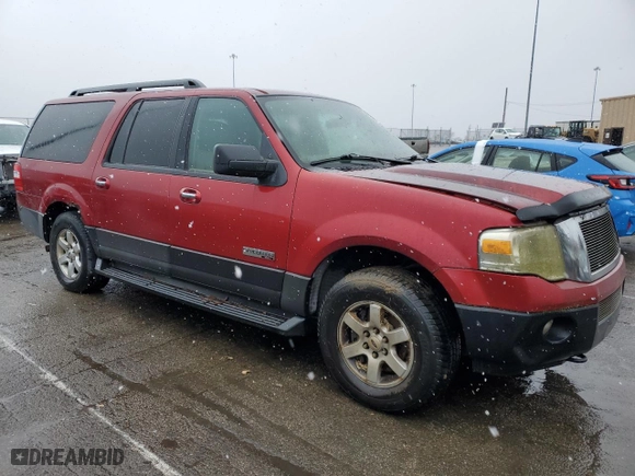 2007 Ford Expedition EL SSV with VIN 1FMFK16587LA18117, listed as a Copart auction lot 85832984 with 173,298 mi miles and Clean Title. Bid and sale history available at carsss.com. Image 4.