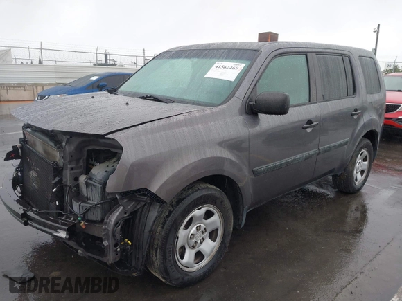 2015 Honda Pilot LX with VIN 5FNYF3H28FB029622, listed as a IAAI auction lot 41562469 with 145,075 mi miles and . Bid and sale history available at carsss.com. Image 19.