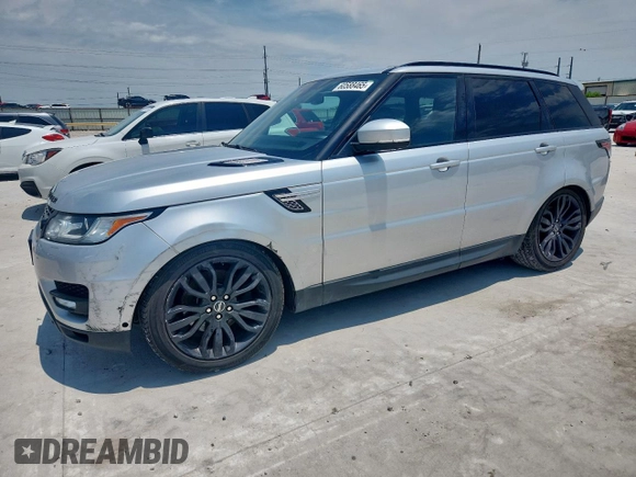 2015 Land Rover Range Rover Sport HSE with VIN SALWR2VF9FA623976, listed as a Copart auction lot 60588465 with 135,047 mi miles and Salvage title. Bid and sale history available at DreamBid. Image 1.