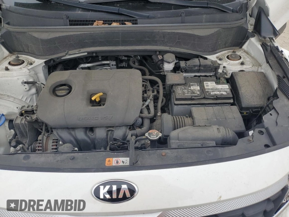 2021 Kia Seltos LX with VIN KNDEPCAA4M7118303, listed as a Copart auction lot 58011615 with 45,750 mi miles and Salvage title. Bid and sale history available at DreamBid. Image 12.