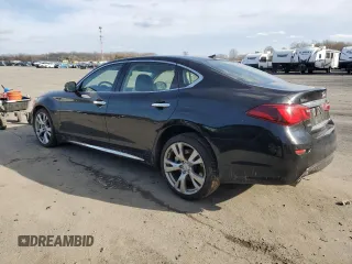 2017 Infiniti Q70 3.7 z VIN JN1BY1PR8HM210607, wystawiony jako Copart lot #44102225 z przebiegiem 112 415 mil mil oraz Szkoda całkowita • Salvage title. Historia ofert i sprzedaży dostępna na DreamBid. Obrazek 2.