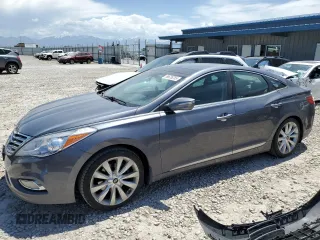 2012 Hyundai Azera with VIN KMHFH4JG7CA194767, listed as a Copart auction lot 58626265 with 71,213 mi miles and Salvage title. Bid and sale history available at DreamBid. Image 1.