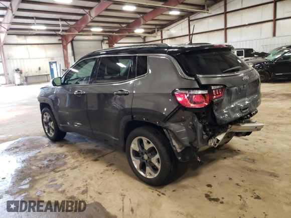 2021 Jeep Compass Limited с VIN 3C4NJDCB7MT503430, выставлен на аукционе Copart как лот 61622625 с пробегом 79 986 миль миль и На запчасти • Non repairable. История ставок и продаж доступна на DreamBid. Изображение 2.