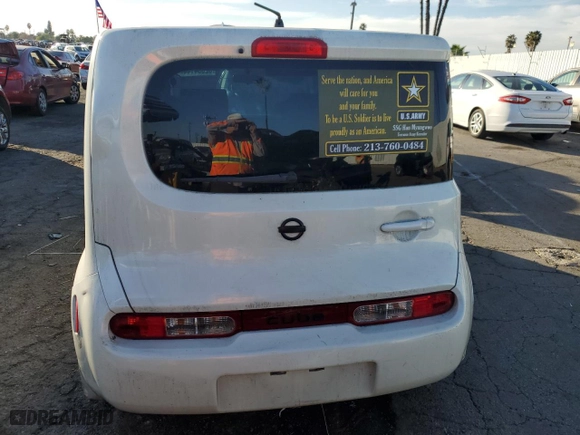 2009 Nissan Cube 1.8 SL with VIN JN8AZ28R59T129957, listed as a Copart auction lot 82654144 with 170,450 mi miles and Salvage Title. Bid and sale history available at carsss.com. Image 6.