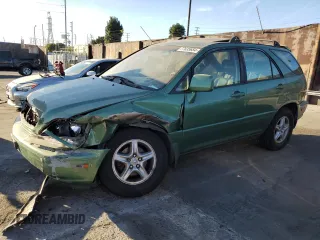 1999 Lexus RX 300 Luxury SUV with VIN JT6HF10U7X0084314, listed as a Copart auction lot 77635654 with 145,078 mi miles and Salvage Title. Bid and sale history available at carsss.com. Image 1.