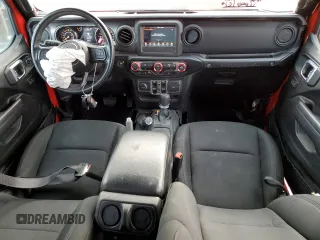 2022 Jeep Wrangler Unlimited High Tide with VIN 1C4HJXDG5NW107100, listed as a Copart auction lot 83231044 with 37,898 mi miles and Salvage Title. Bid and sale history available at DreamBid. Image 8.