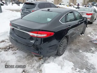 2017 Ford Fusion SE with VIN 3FA6P0H93HR136181, listed as a IAAI auction lot 41643411 with 58,545 mi miles. Bid and sale history available at carsss.com. Image 4.