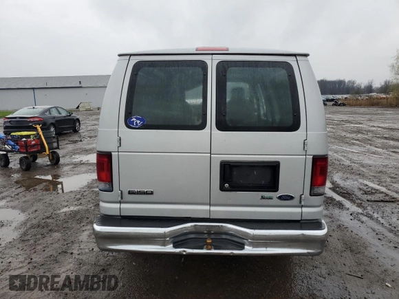 2009 Ford Econoline Cargo Commercial with VIN 1FTNE14W69DA78011, listed as a Copart auction lot 52593765 with 29,787 mi miles and Salvage Title. Bid and sale history available at DreamBid. Image 6.