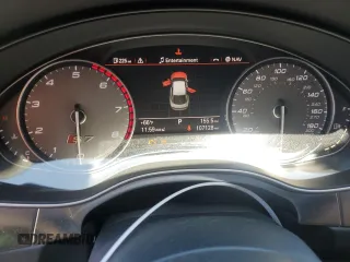 2014 Audi S7 Prestige with VIN WAUW2AFC3EN027938, listed as a Copart auction lot 49755834 with 107,128 mi miles and Salvage Title. Bid and sale history available at carsss.com. Image 9.