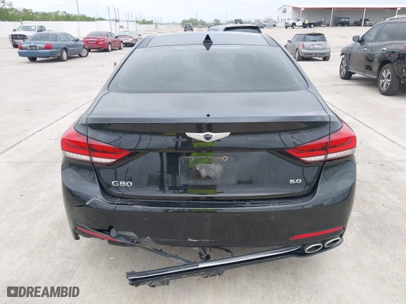 2019 Hyundai Genesis 5.0L with VIN KMHGN4JF4KU291345, listed as a IAAI auction lot 41973574 with 68,924 mi miles. Bid and sale history available at carsss.com. Image 17.