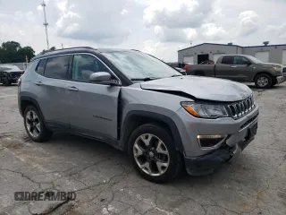 2018 Jeep Compass Limited z VIN 3C4NJDCB7JT437022, wystawiony jako Copart lot #64657164 z przebiegiem 75 256 mil mil oraz Szkoda całkowita • Salvage title. Historia ofert i sprzedaży dostępna na DreamBid. Obrazek 4.