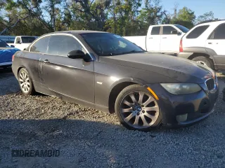 2009 BMW 3 Series 328i with VIN WBAWR33539P460859, listed as a Copart auction lot 48851405 with 130,629 mi miles and Salvage title. Bid and sale history available at DreamBid. Image 4.