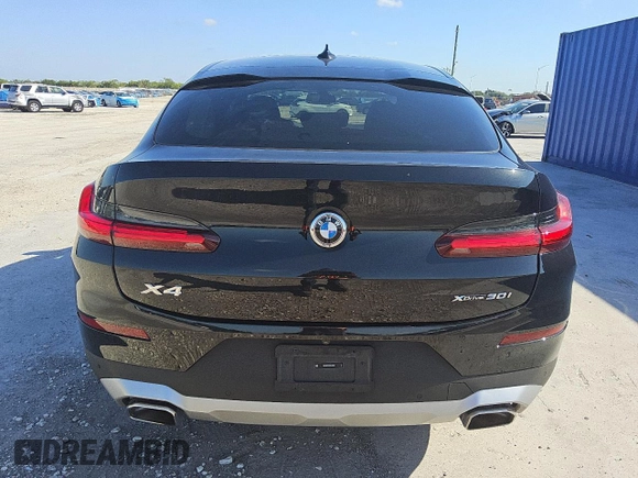 2024 BMW X4 xDrive30i z VIN 5UX33DT06R9U88255, wystawiony jako Copart lot #56604545 z przebiegiem 30 544 mil mil oraz Czysty tytuł • Clean title. Historia ofert i sprzedaży dostępna na DreamBid. Obrazek 6.