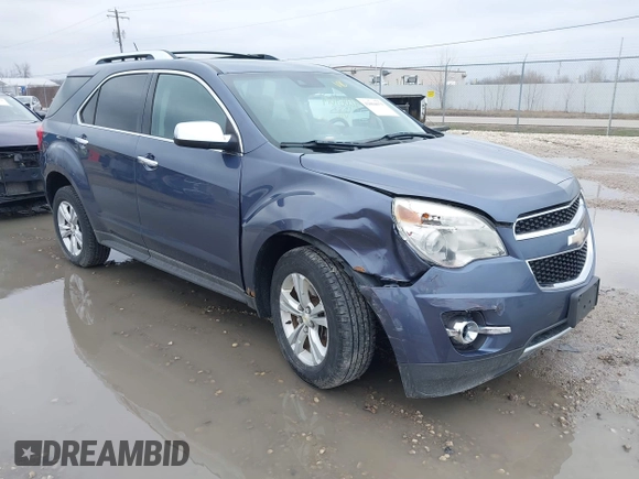 2013 Chevrolet Equinox LTZ with VIN 2GNFLGEK6D6266910, listed as a IAAI auction lot 42064679 with 106,585 mi miles and . Bid and sale history available at DreamBid. Image 1.