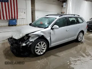 2012 Volkswagen Jetta SportWagen TDI with VIN 3VWPL7AJ2CM645818, listed as a Copart auction lot 44941095 with 104,225 mi miles and Salvage Title. Bid and sale history available at carsss.com. Image 1.