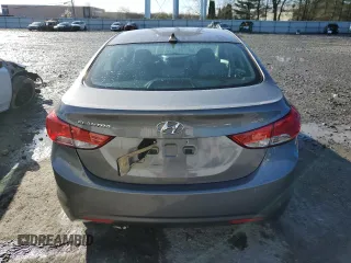 2013 Hyundai Elantra Limited with VIN 5NPDH4AEXDH304649, listed as a Copart auction lot 52179705 with 149,022 mi miles and Salvage Title. Bid and sale history available at DreamBid. Image 6.