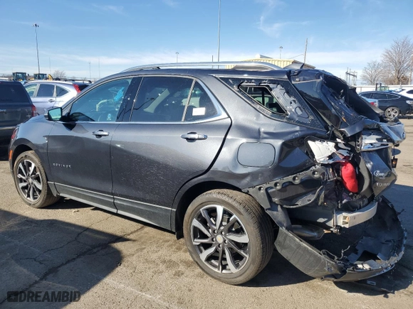 2022 Chevrolet Equinox Premier with VIN 2GNAXNEV8N6148923, listed as a Copart auction lot 47054715 with 31,136 mi miles and Salvage Title. Bid and sale history available at carsss.com. Image 2.