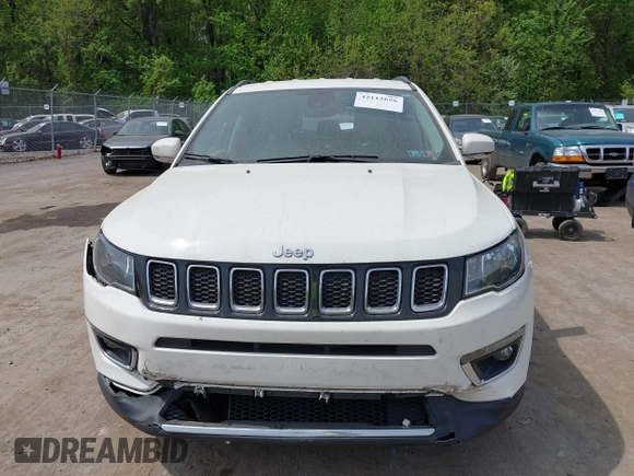 2021 Jeep Compass Limited with VIN 3C4NJDCB5MT588915, listed as a IAAI auction lot 42112656 with 70,543 mi miles and . Bid and sale history available at DreamBid. Image 12.