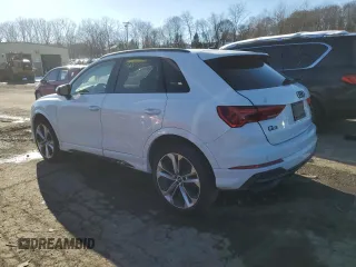2022 Audi Q3 S line Premium Plus with VIN WA1EECF38N1075972, listed as a Copart auction lot 42733755 with 59,152 mi miles and Non Repairable. Bid and sale history available at carsss.com. Image 2.