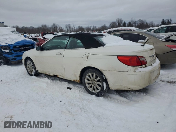 2010 Chrysler Sebring Touring with VIN 1C3BC5EDXAN219324, listed as a Copart auction lot 86085084 with 147,209 mi miles and Salvage Title. Bid and sale history available at carsss.com. Image 2.