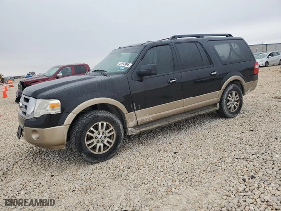 2014 Ford Expedition EL XLT with VIN 1FMJK1H54EEF32894, listed as a Copart auction lot 45593895 with 223,464 mi miles and Salvage Title. Bid and sale history available at carsss.com. Image 1.