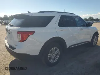 2023 Ford Explorer XLT z VIN 1FMSK8DH2PGA55872, wystawiony jako Copart lot #55814285 z przebiegiem 43 091 mil mil oraz Szkoda całkowita • Salvage title. Historia ofert i sprzedaży dostępna na DreamBid. Obrazek 3.