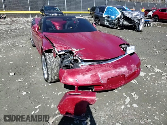 2002 Chevrolet Corvette with VIN 1G1YY32GX25100614, listed as a Copart auction lot 49794205 with 95,008 mi miles and Salvage Title. Bid and sale history available at carsss.com. Image 11.