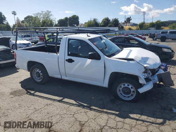 2012 Chevrolet Colorado Work Truck with VIN 1GCCSBF9XC8145058, listed as a Copart auction lot 57133065 with 261,719 mi miles and Salvage title. Bid and sale history available at DreamBid. Image 4.