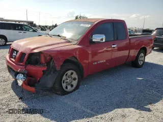 2005 Nissan Titan XE with VIN 1N6BA06A75N542628, listed as a Copart auction lot 55680125 with 88,359 mi miles and Salvage title. Bid and sale history available at DreamBid. Image 1.
