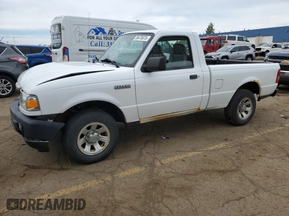 2008 Ford Ranger XL with VIN 1FTYR10D08PB15346, listed as a Copart auction lot 58475075 with 122,194 mi miles and Clean title. Bid and sale history available at DreamBid. Image 1.