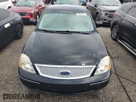 2007 Ford Five Hundred SEL with VIN 1FAHP24147G141531, listed as a Copart auction lot 75239214 with 0 mi miles and Non Repairable. Bid and sale history available at carsss.com. Image 5.