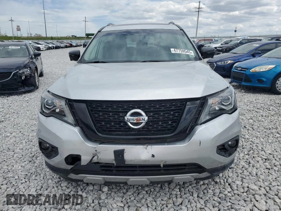 2020 Nissan Pathfinder SL z VIN 5N1DR2CMXLC615610, wystawiony jako Copart lot #47759545 z przebiegiem 58 269 mil mil oraz Szkoda całkowita • Salvage title. Historia ofert i sprzedaży dostępna na DreamBid. Obrazek 5.