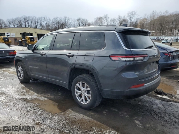 2022 Jeep Grand Cherokee L Limited with VIN 1C4RJJBG7N8608577, listed as a Copart auction lot 46044615 with 26,185 mi miles and Salvage Title. Bid and sale history available at carsss.com. Image 2.