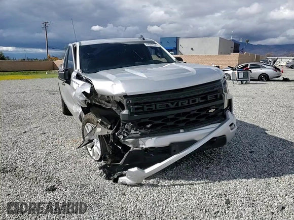 2022 Chevrolet Silverado 1500 Custom with VIN 3GCPABEK7NG521611, listed as a Copart auction lot 49009995 with 124,826 mi miles and Salvage Title. Bid and sale history available at DreamBid. Image 11.